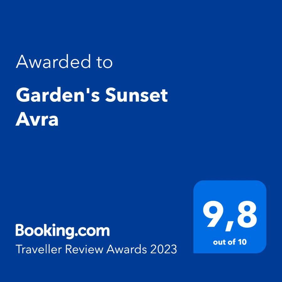 Апартаменты Garden'S Sunset Αvra Неа-Миханиона Экстерьер фото
